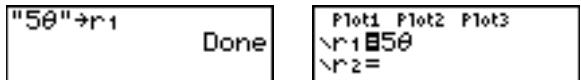 TEXAS INSTRUMENTS TI-COLLEGE SOLAIRE - Les variables WINDOW et les menus y-vars - 3