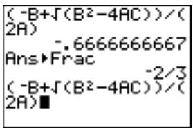 TEXAS INSTRUMENTS TI-COLLEGE SOLAIRE - Quitter un menu sans besoin d'options - 13