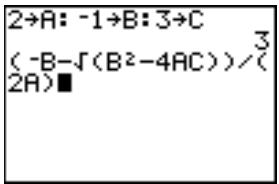 TEXAS INSTRUMENTS TI-COLLEGE SOLAIRE - Quitter un menu sans besoin d'options - 17