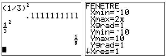 TEXAS INSTRUMENTS TI PRIMAIRE - Saisie d'expressions et d'instructions - 1