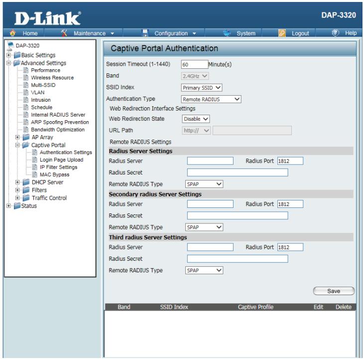 D-LINK DAP-2020 - Remote RADIUS - 1