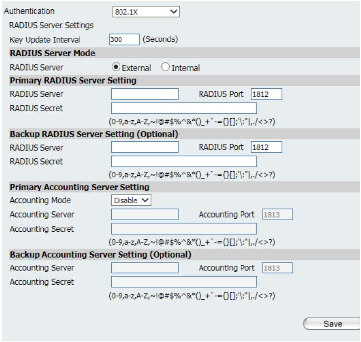 D-LINK DAP-2020 - 802.1x Authentication - 1