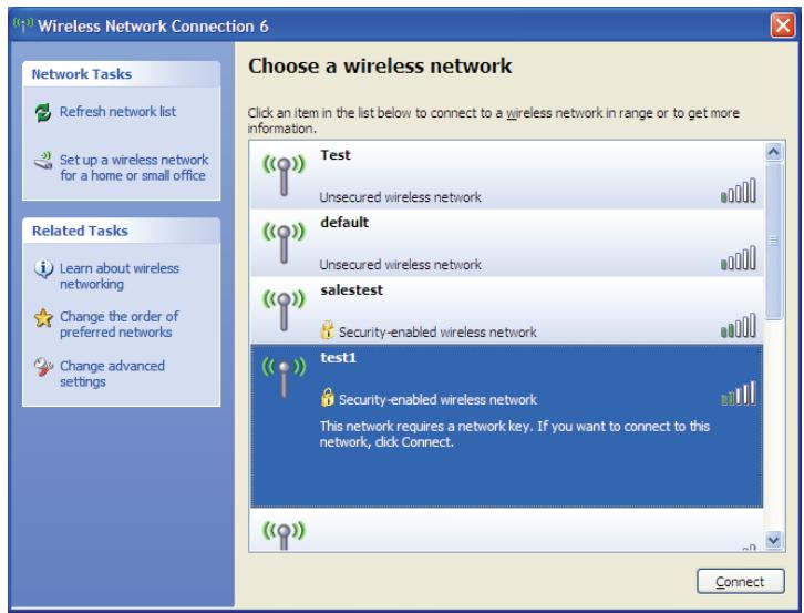 D-LINK DAP-2020 - Connect to a Wireless Network Using Windows XP - 3