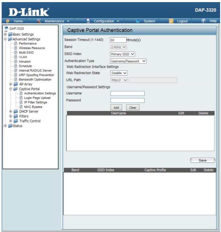 D-LINK DAP-2020 - Username/Password - 1