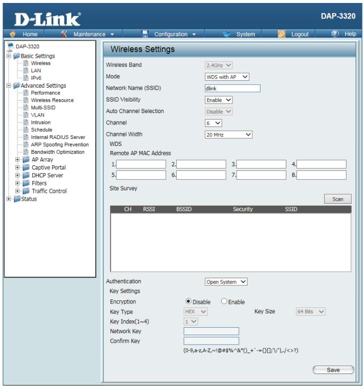 D-LINK DAP-2020 - WDS with AP mode - 2