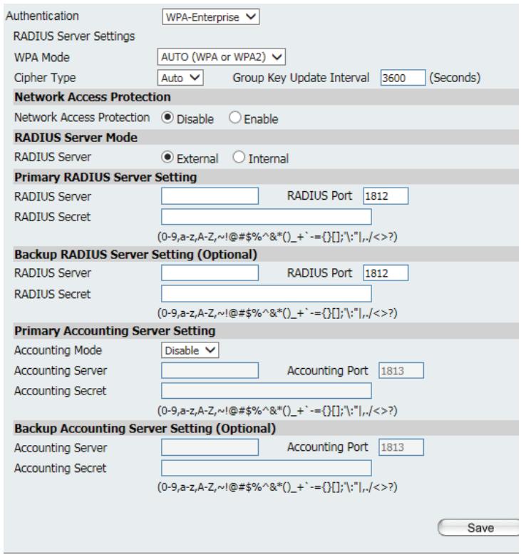 D-LINK DAP-2020 - WPA/WPA2-Enterprise Authentication - 1