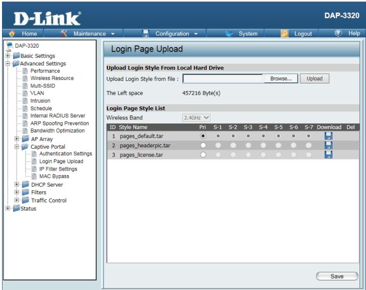 D-LINK DAP-2020 - Login Page Upload - 1