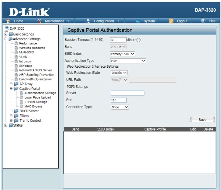 D-LINK DAP-2020 - POP3 - 1