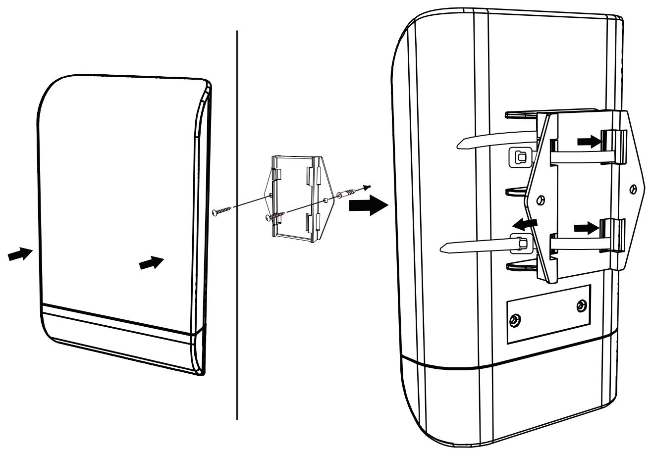 D-LINK DAP-2020 - Mounting the AP to a Wall - 1