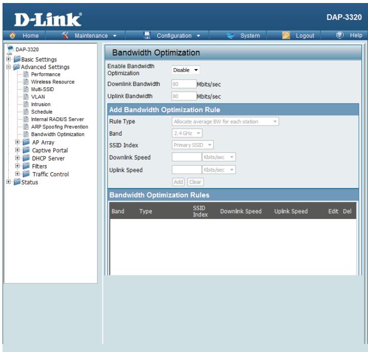 D-LINK DAP-2020 - Bandwidth Optimization - 2