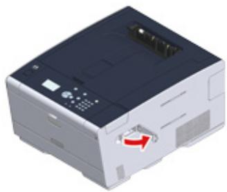 OKI C813N - Installation du module du réseau local sans fil - 3