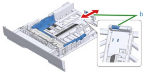 OKI C813N - Chargement du papier dans le bac 1/2/3 - 3