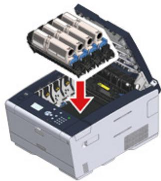 OKI C813N - Si le code erreur est « 380 », « 381 », « 382 », « 385 », « 389 » - 12