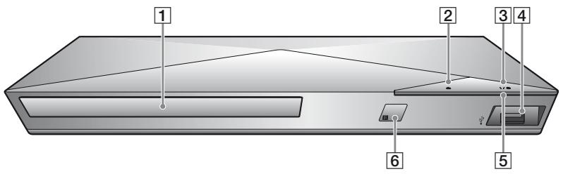 SONY UBPX800 INFERNO - Pannello frontale - 1