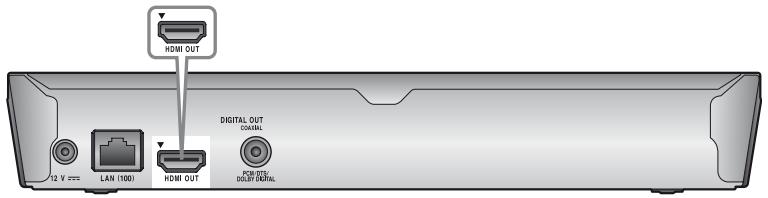 SONY UBPX800 INFERNO - Collegamento al televisore - 1