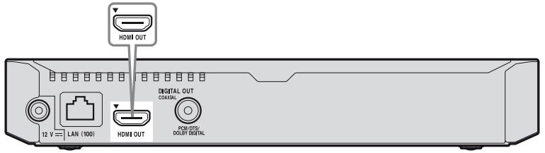 SONY UBP-X800B - Raccordement à votre téléviseur - 1