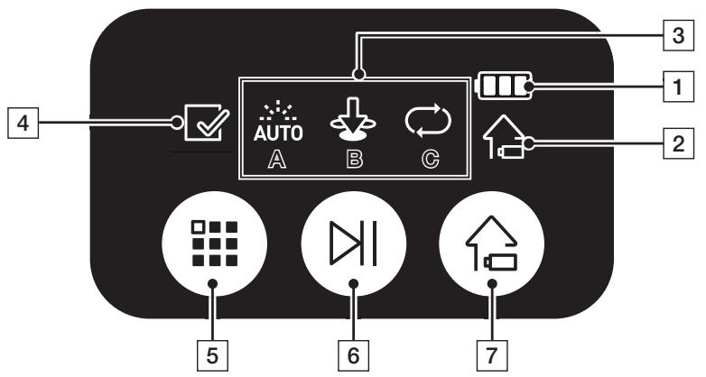 SAMSUNG SR10M7030W POWERBOT - Panneau d'affichage - 1