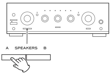 TEAC A-R650MKII - Lautsprecherwiedergabe Ein-/Ausschalten - 1