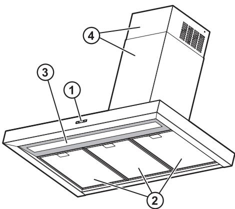 WHIRLPOOL WHF96AMX  - WHG96AMX - WHF66AMX - Nivakac diakontw - 1