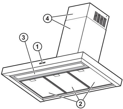WHIRLPOOL WHF96AMX  - WHG96AMX - WHF66AMX - Komahno Tabno - 1