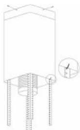 BRANDT BHB6601X - - INSTALLATION DES DUNSTABZUGSHAUBE - 5