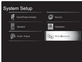 PIONEER VSX 932 - VSX-932 - Updating via USB - 2