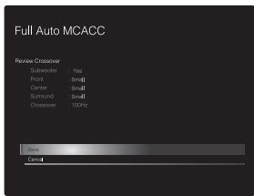 PIONEER VSX 932  -  VSX-932 - Full Auto MCACC - 3