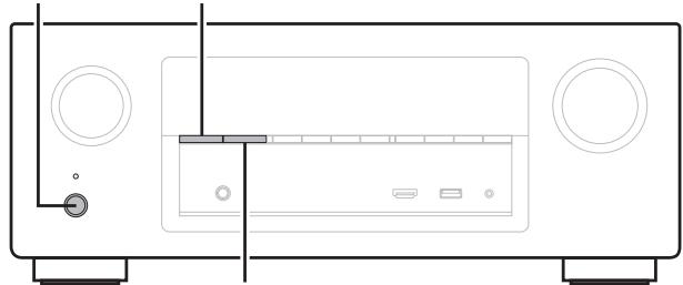 DENON AVR-X2400H - AVRX2400H - Réinitialisation des réglages d'usine - 1