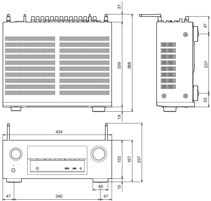 DENON AVR-X2400H - AVRX2400H - Général - 1