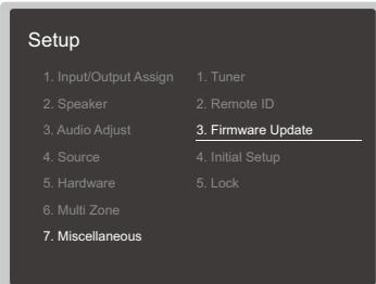 ONKYO TX-NR575 - Update - 2