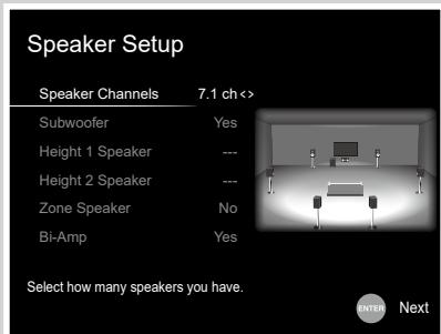 ONKYO TX-NR575 - Channel System(Bi-Amping the Speakers) - 3