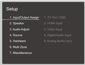 ONKYO TX-NR575 - Menu operations - 2