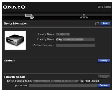 ONKYO TX-NR575 - Menu operations - 1