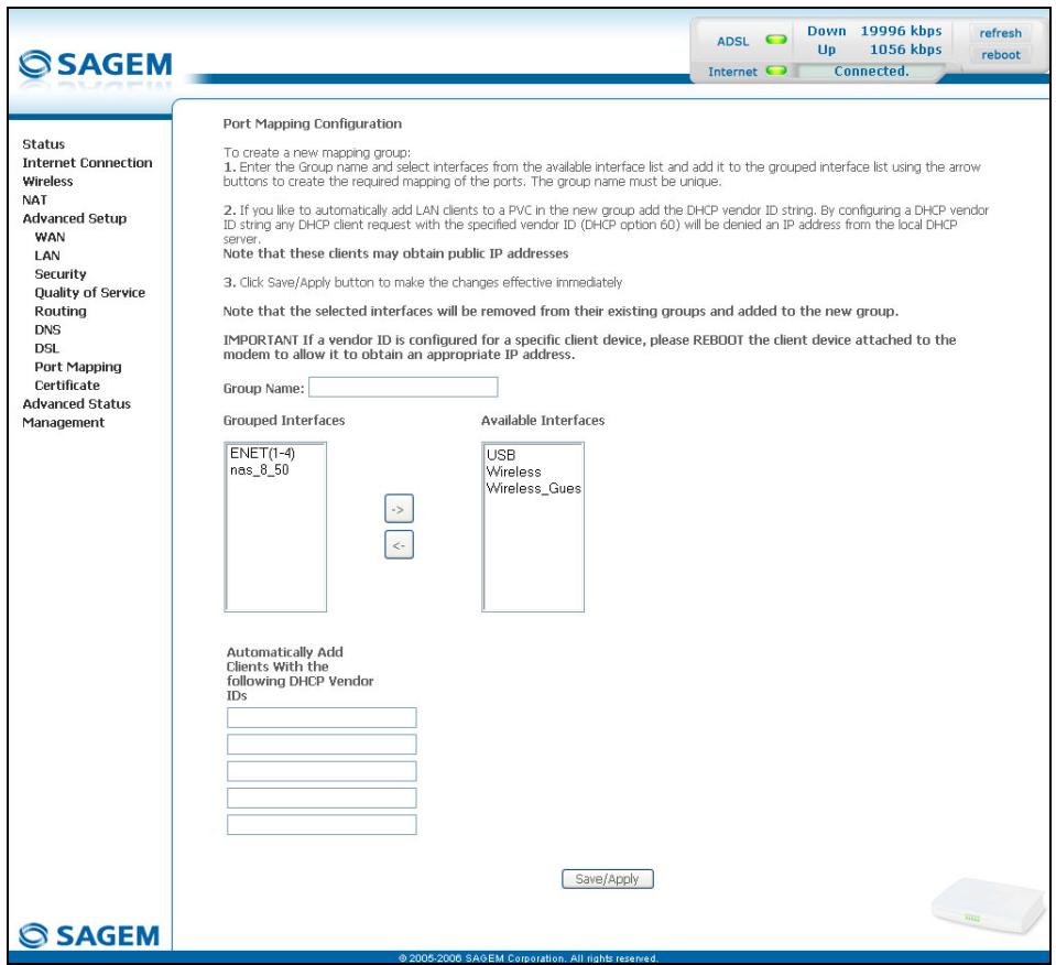SAGEM COM FAST 2704N - Exemple - 1