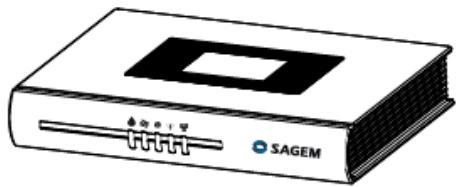 SAGEM COM FAST 2704N - Composition du pack du routeur - 5