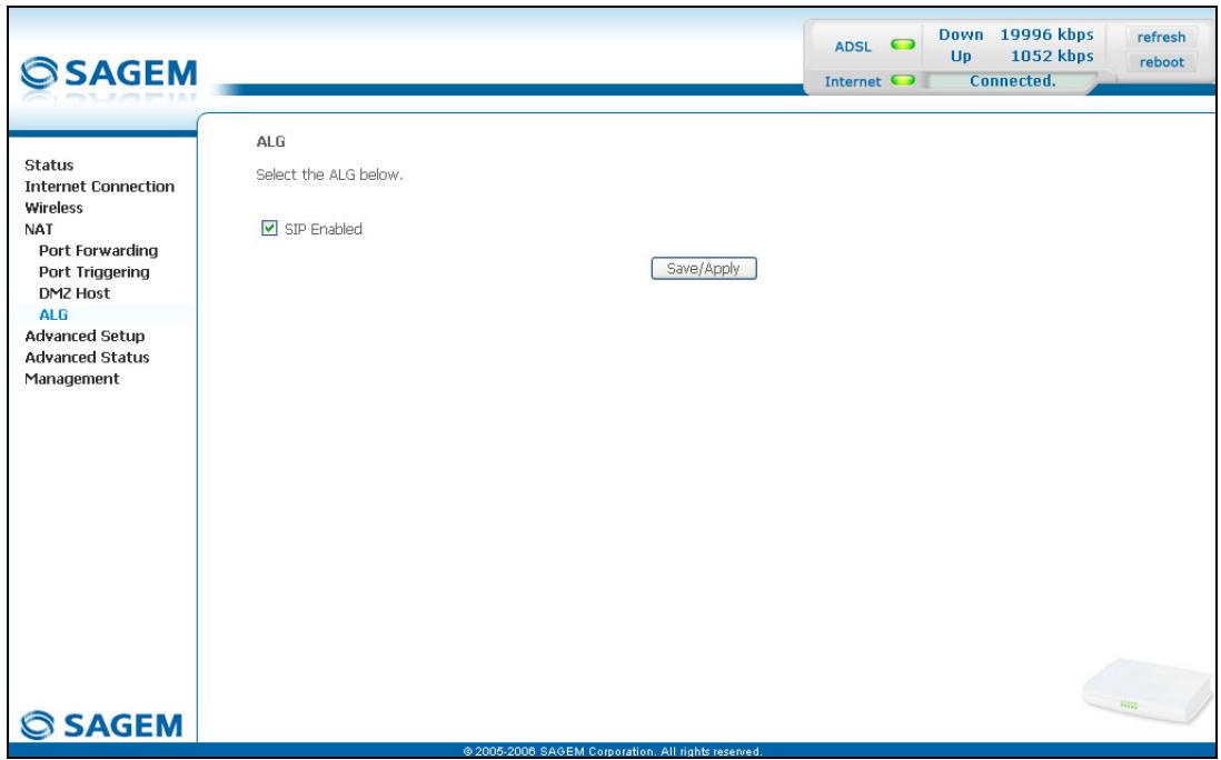 SAGEM COM FAST 2704N - ALG - 1
