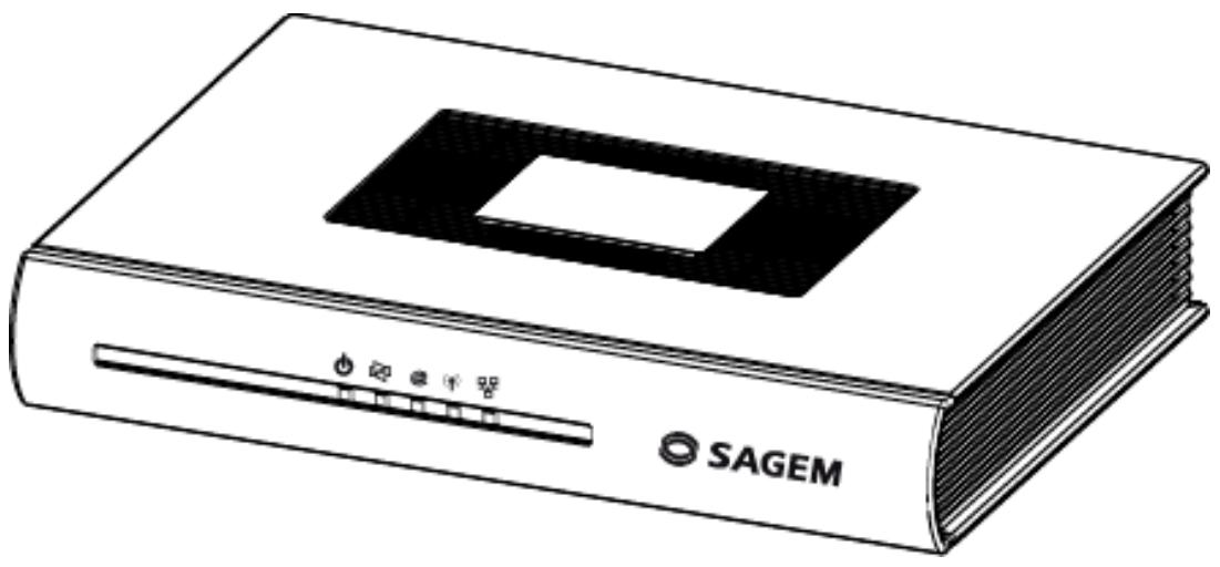 SAGEM COM FAST 2704N - Description - 1