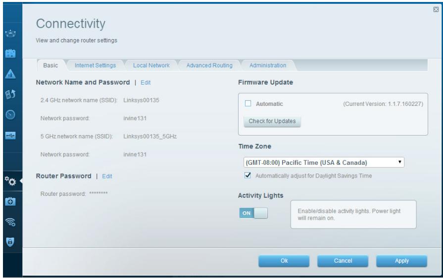 LINKSYS N300 - Pour modifier le mot de passe de l'accès local au routeur : - 1