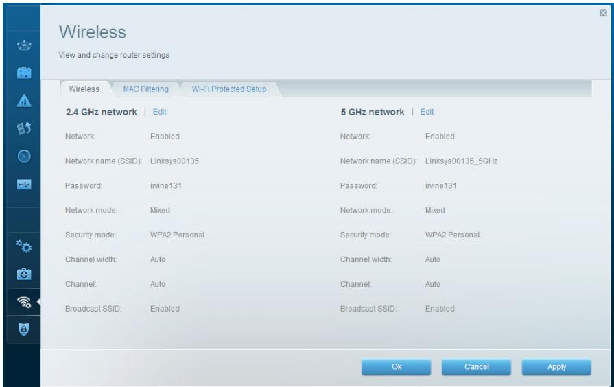 LINKSYS N300 - To change your router's name and password: - 1