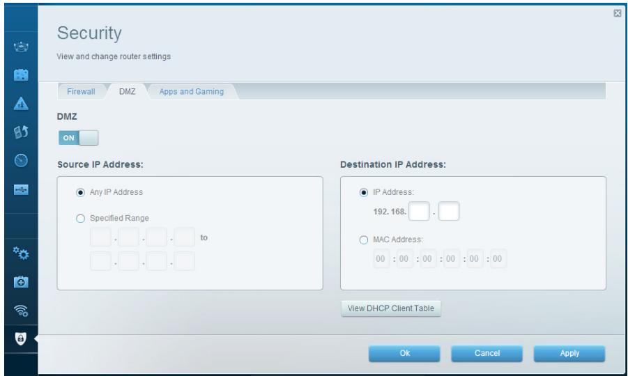 LINKSYS N300 - To set up a device in the DMZ, do the following: - 1