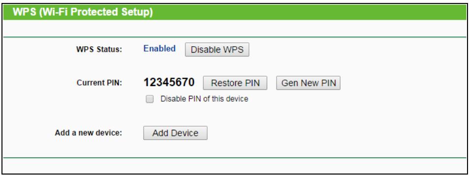 TP-LINK TL-WR841N - WPS - 1
