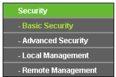 TP-LINK TL-WR841N - Security - 1