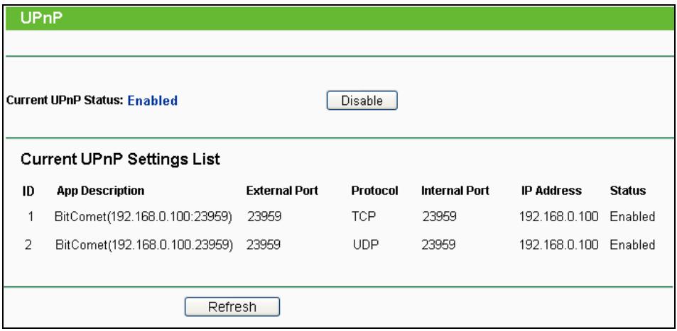 TP-LINK TL-WR841N - UPnP - 1