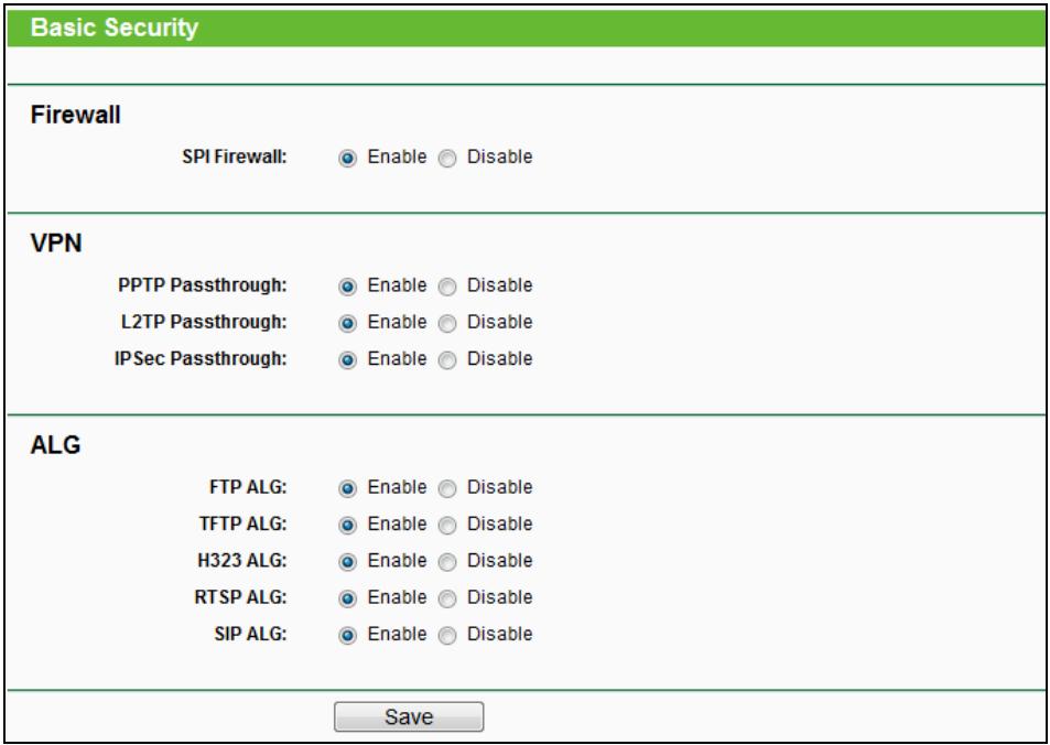 TP-LINK TL-WR841N - Basic Security - 1