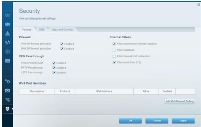 LINKSYS EA8300 - HOW TO IMPROVE SECURITY USING THE BUILT-IN FIREWALL - 1