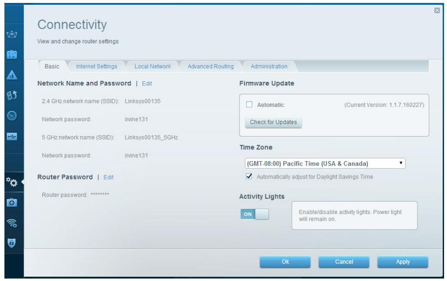 LINKSYS EA8300 - To change your router's local access password: - 1
