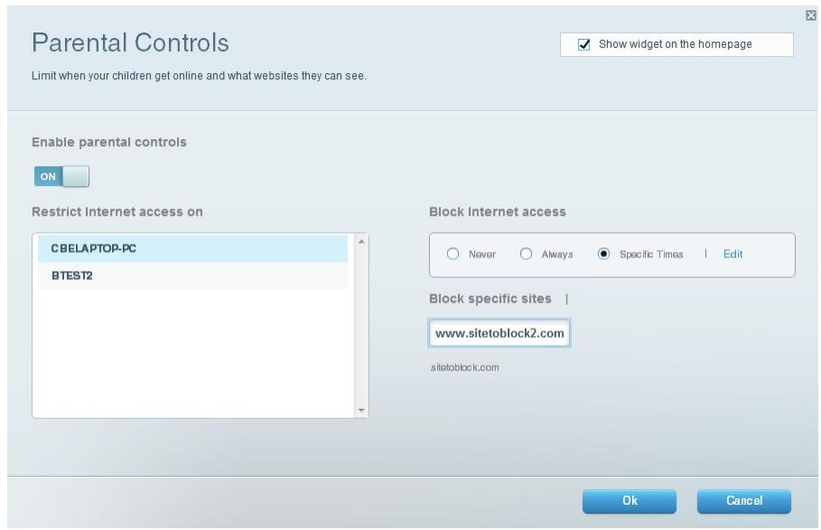 LINKSYS EA8300 - CONFIGURATION DU CONTRÔLPE PARENTAL - 1