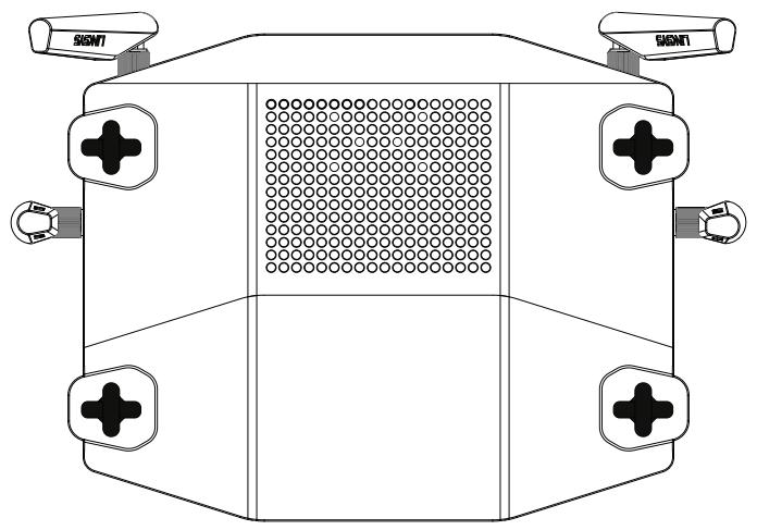 LINKSYS EA8300 - Montage mural - 1