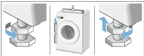 BOSCH WVG30462FF - Nivellement - 1