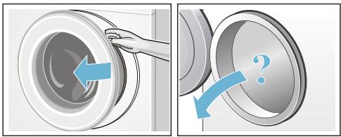 BOSCH WVG30462FF - Ouvrir la porte. - 1